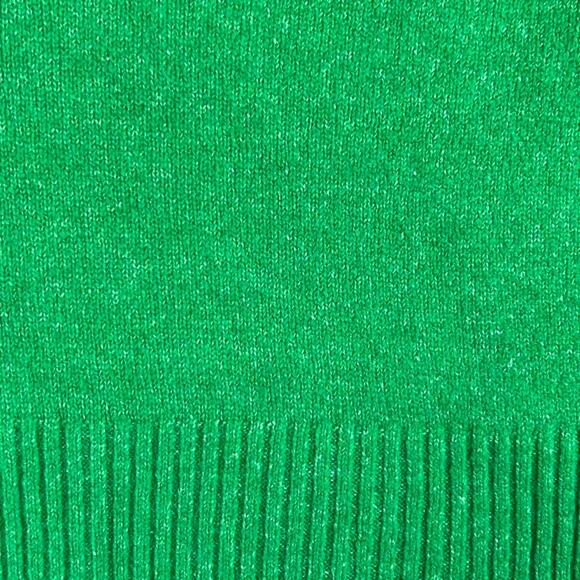 Torrid Sweater Women's Size 3 Vegan Cashmere V-Neck Ruffle Elbow Sleeve Pullover - Picture 3 of 10